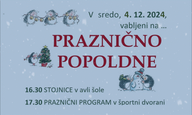 PRAZNIČNO POPOLDNE